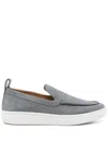 Lanvin Suede Loafers