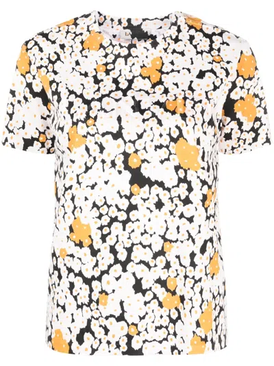 LANVIN OVERPRINTED COTTON T-SHIRT