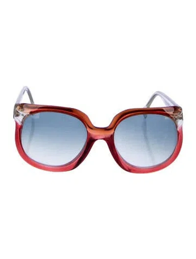 Pre-owned Lanvin Oversize Gradient Sunglasses