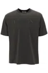 LANVIN OVERSIZE T SHIRT WITH LOGO LETTERING