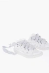 LANVIN PADDED CURB LEATHER MULES SNEAKERS
