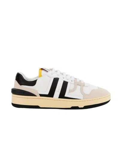 LANVIN LANVIN PANELLED LOW-TOP SNEAKERS