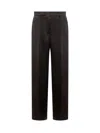 Lanvin Wide Leg Pants For Women In Black