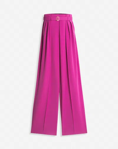Lanvin Pantalon Large Pour Femme In Fuxia