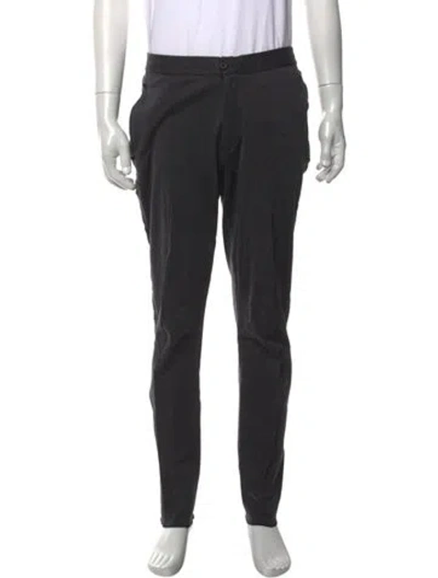 Pre-owned Lanvin Pants In Black