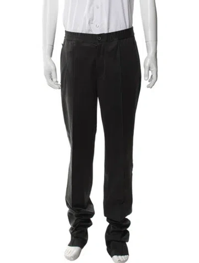 Pre-owned Lanvin Pants In Black