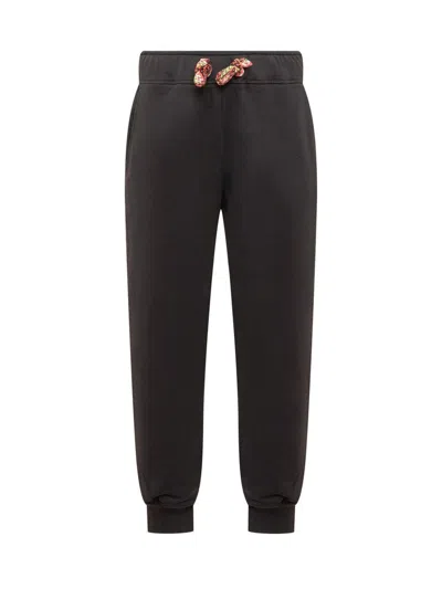 Lanvin Drawstring-waistband Detail Track Trousers In Black