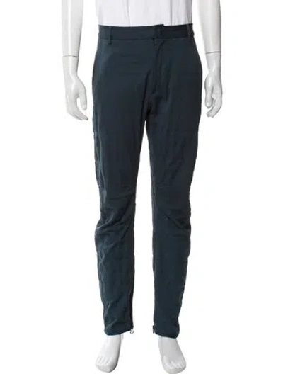 Pre-owned Lanvin Pants In Blue