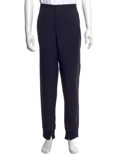 Pre-owned Lanvin Pants In Blue