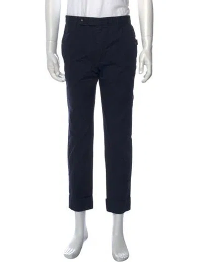 Pre-owned Lanvin Pants In Blue
