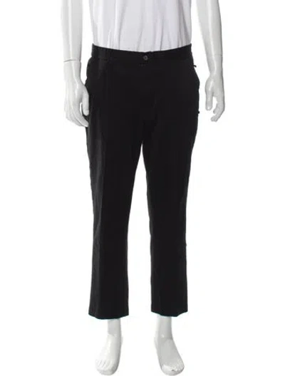 Pre-owned Lanvin Pants In Gray