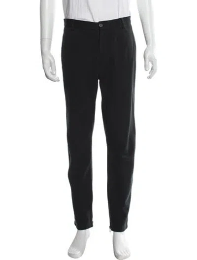 Pre-owned Lanvin Pants In Gray
