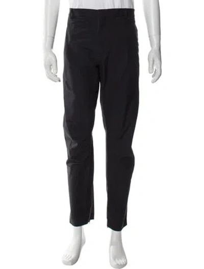 Pre-owned Lanvin Pants In Gray