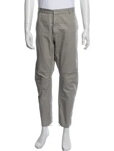 Pre-owned Lanvin Pants In Grey