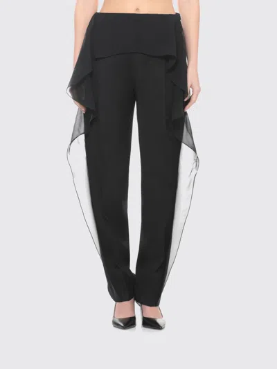 Lanvin パンツ  レディース カラー ブラック In Black