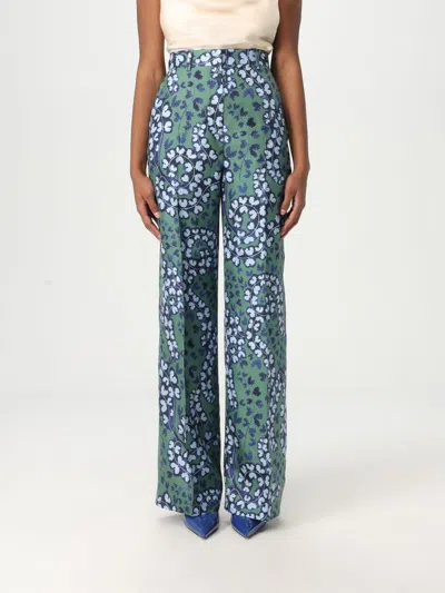 LANVIN PANTS LANVIN WOMAN COLOR GREEN,G68930012
