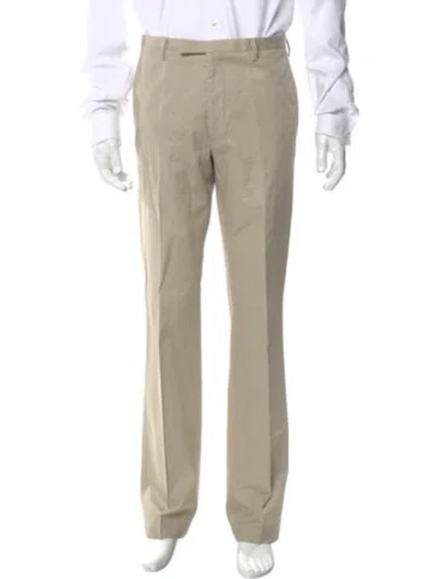 Pre-owned Lanvin Pants In Neutral