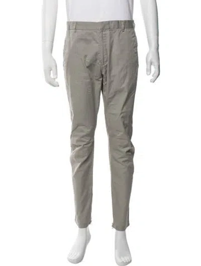 Pre-owned Lanvin Pants In Neutrals