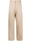Lanvin Men's Twisted Chino Pant In Neutrals