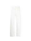 Lanvin Cotton Regular Jeans In Optic White