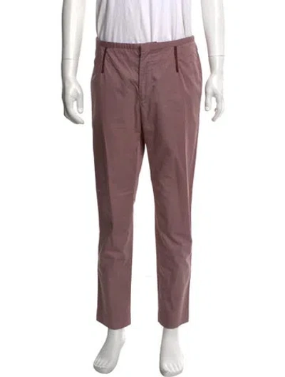 Pre-owned Lanvin Pants In Pink