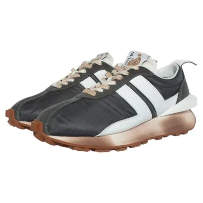 Pre-owned Lanvin , Paris Bumpr Sneaker In Grey In Gray