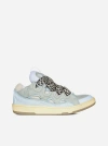 LANVIN PARIS CURB MIX MATERIALS trainers