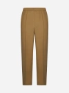 LANVIN PARIS TAPERED WOOL TROUSERS