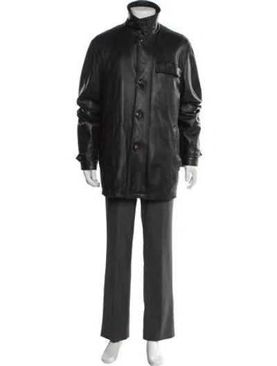 Pre-owned Lanvin Parka In Black