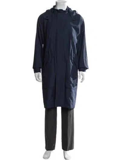 Pre-owned Lanvin Parka In Blue
