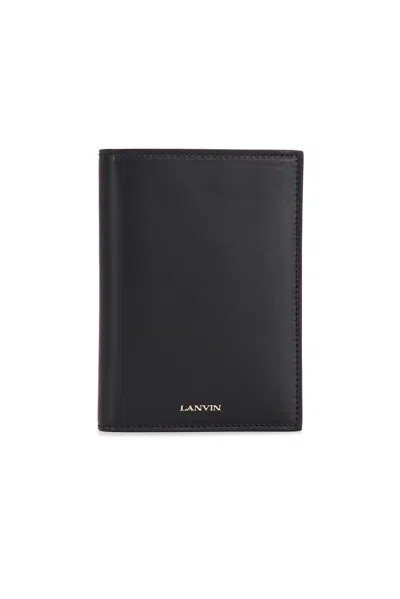 Lanvin Passport Holder In Black