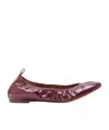 Lanvin Women's Ballerina In Red