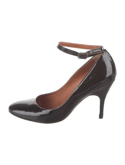Pre-owned Lanvin Patent Leather Pumps In Brown