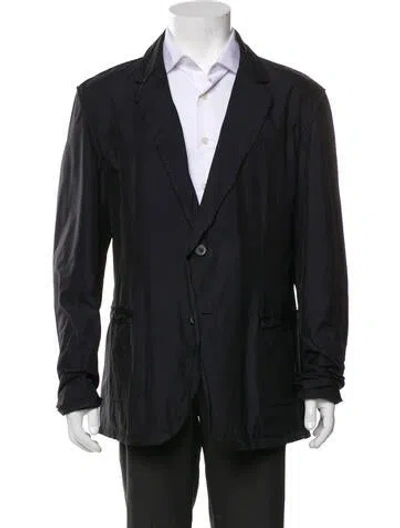 Pre-owned Lanvin Peacoat In Gray