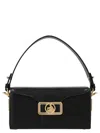 Lanvin Rectangular Smooth Nano Shoulder Bag In Black