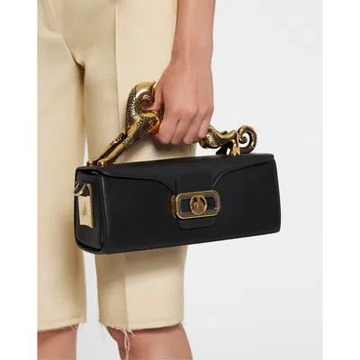 LANVIN LANVIN PENCIL CAT BAG IN BOX CALF