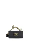 Lanvin Pencil Cat Nano Hand Bag In Black