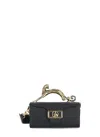 Lanvin Pencil Cat Nano Hand Bag In Black