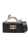 Lanvin Pencil Cat Nano Top Handle Bag In Black