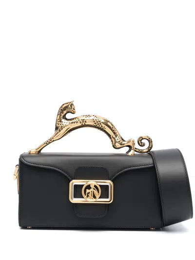 LANVIN LANVIN PENCIL CAT NANO TOP HANDLE BAG