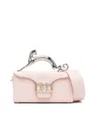 Lanvin Pencil Cat Nano Top Handle Bag In Pink