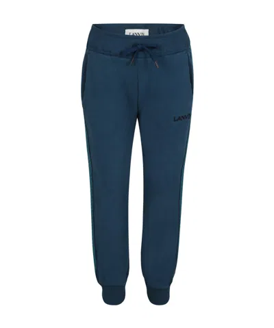 Lanvin Petite Drawstring Sweatpants In Blue