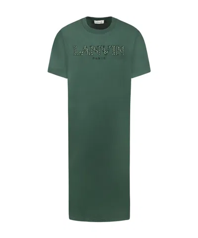 Lanvin Petite T-shirt Dress In Green