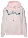 Lanvin Relaxed Fit Cotton Sweatshirt With Front Print