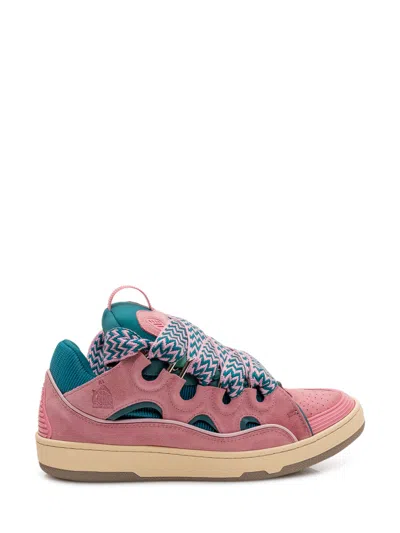 Lanvin Pink Curb Sneakers