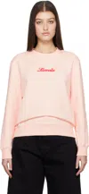 Lanvin Sudadera - Rosado Claro In Powder Pink