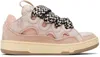 Lanvin Sneaker "curb" In Pink