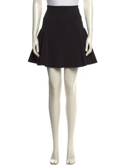 Pre-owned Lanvin Pleated Accents Mini Skirt
