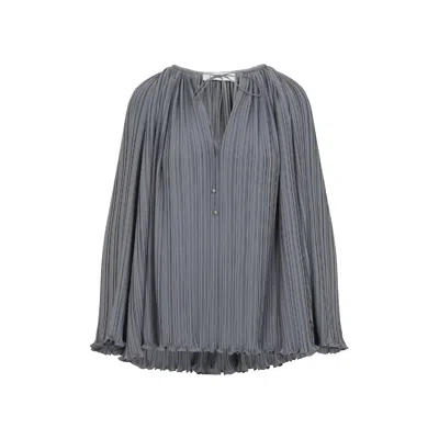 LANVIN LANVIN PLEATED BLOUSE