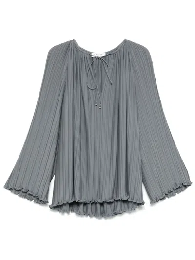 LANVIN PLEATED BLOUSE